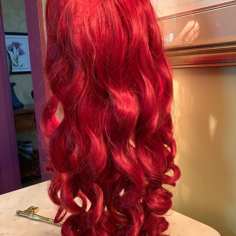 Red Wig - Halloween/Cosplay Redheaded Queen/Princess